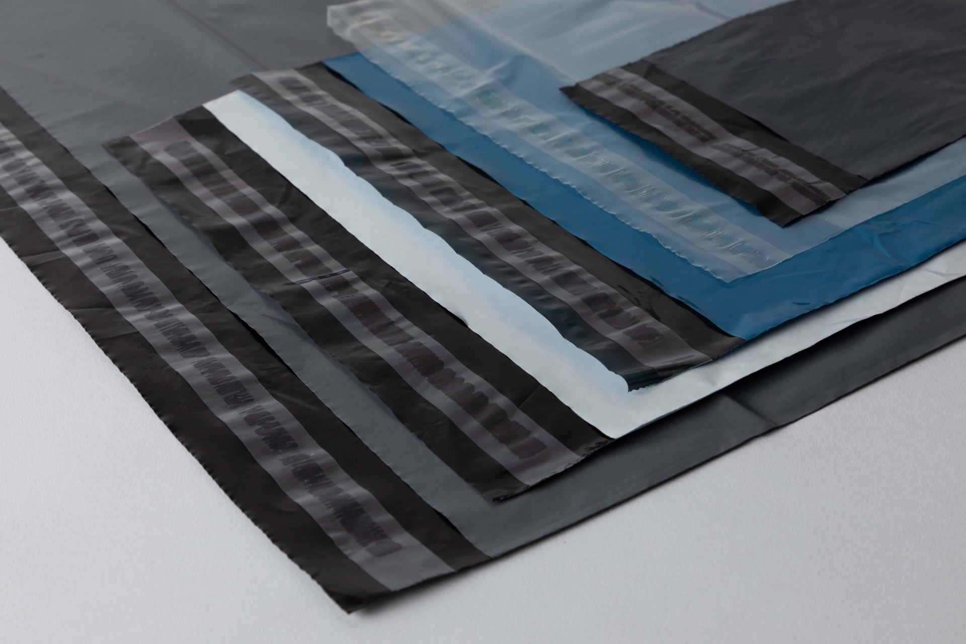 (Blue Metallic) 3 Layer Poly Mailing Bags Bags & Boxes